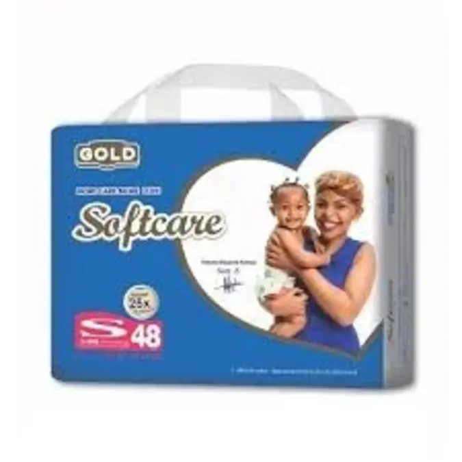 Softcare Gold Diaper Small 48 Pieces 3-6 Kg